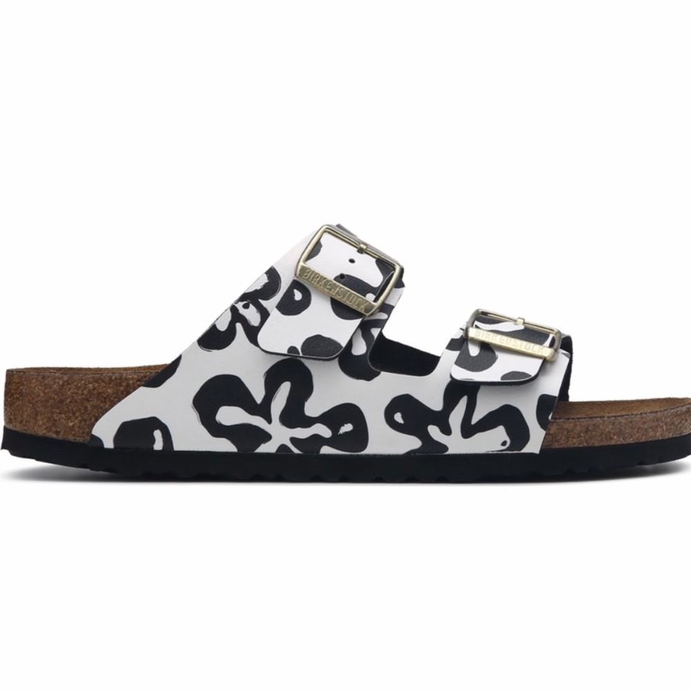 Brand new in box womens Arizona Blooms Birkenstock Narrow 38 - Picture 4 of 8